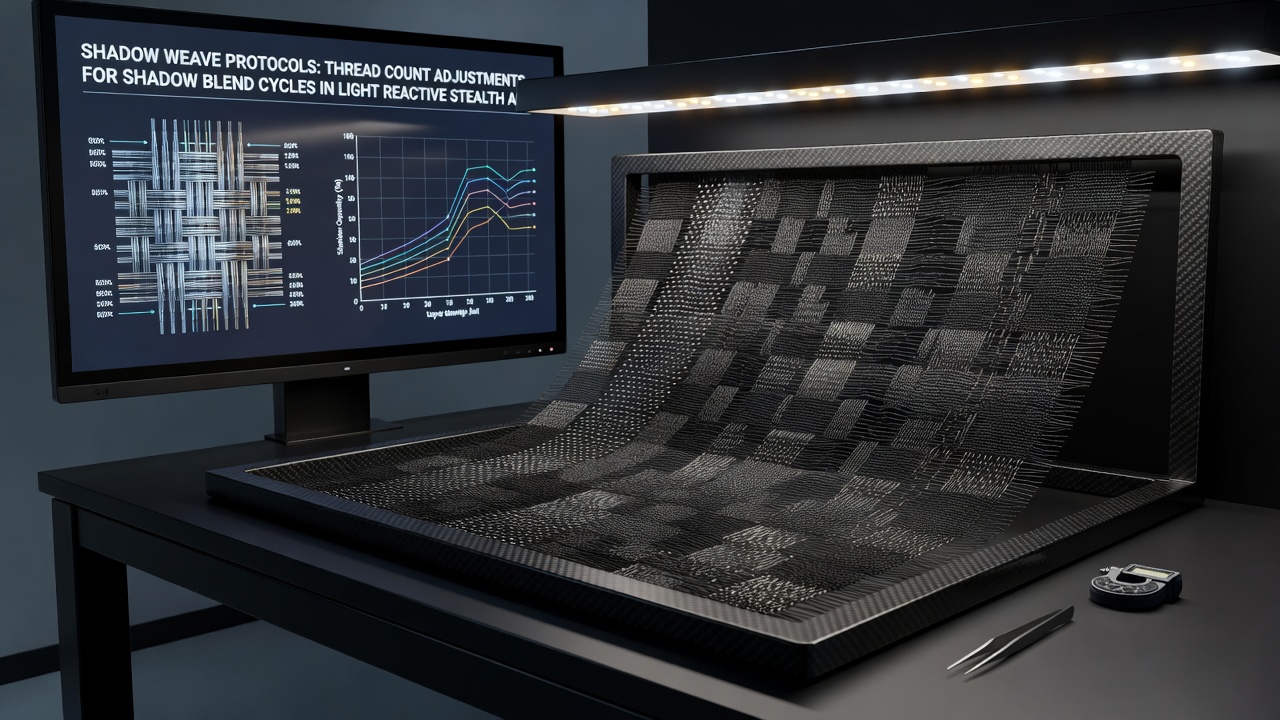 Screenshot of in-game interface displaying shadow blend cycle metrics and thread count sliders